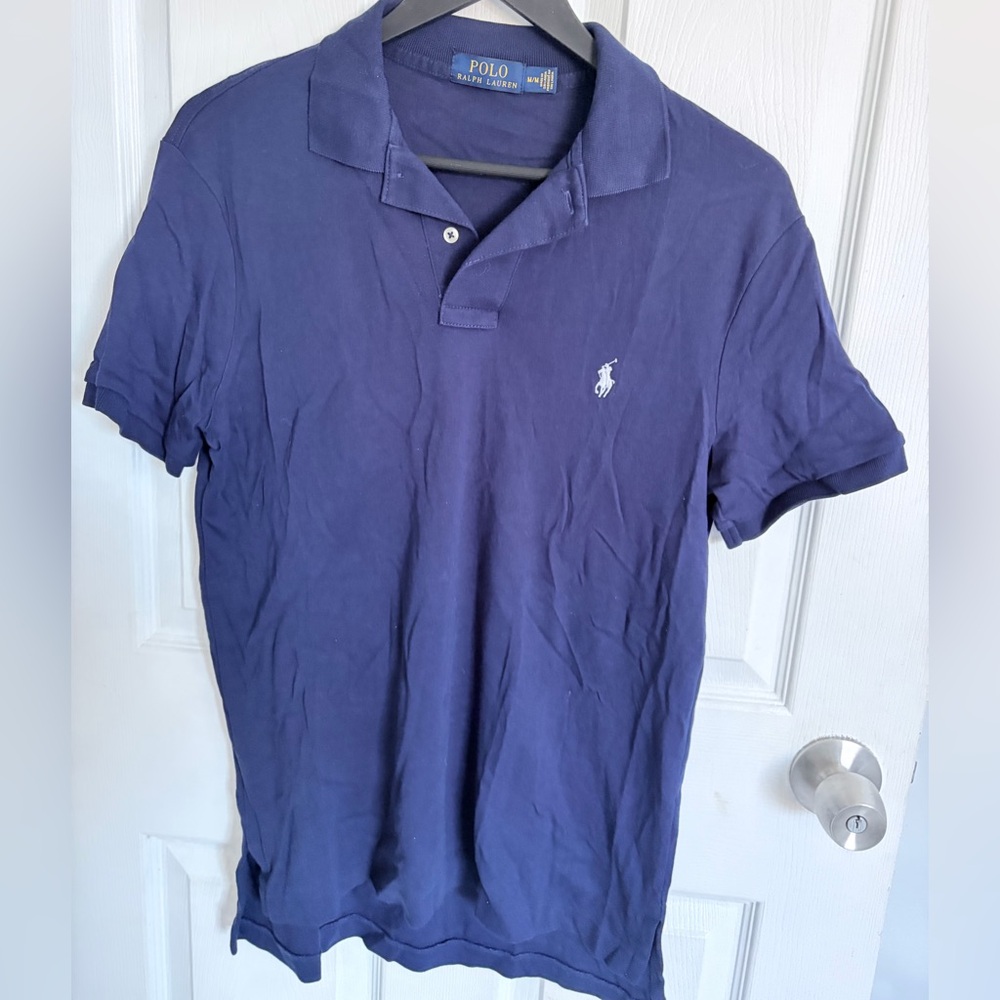 Ralph Lauren Men's Navy Polo Shirt